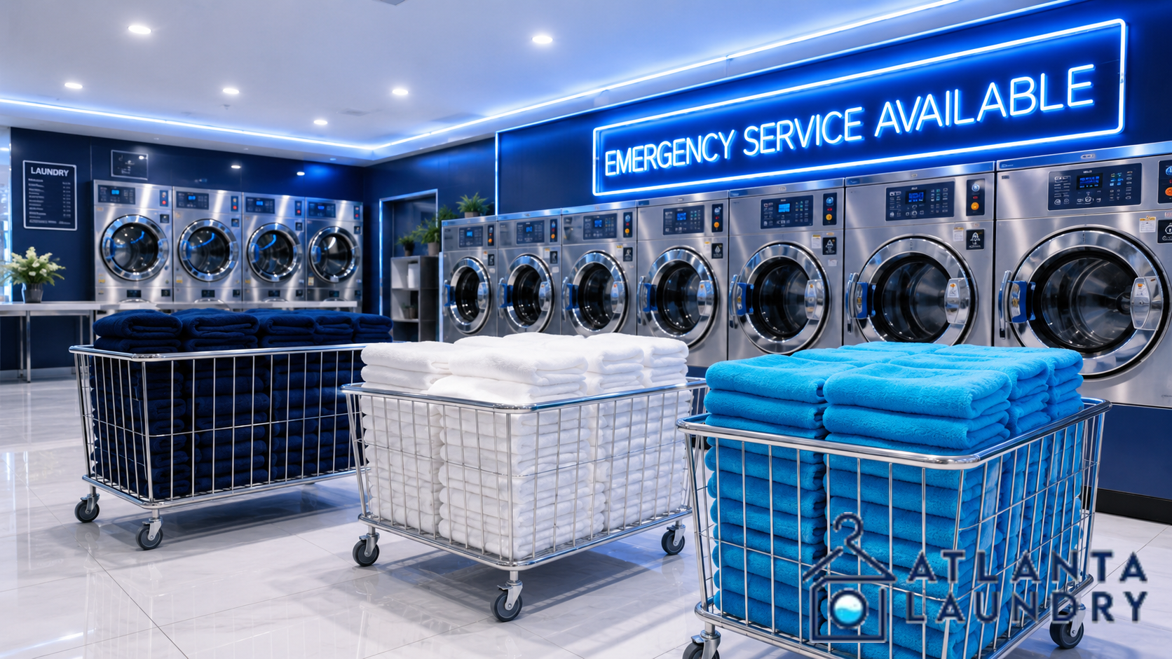 Emergency Commercial Laundry Service In Johns Creek