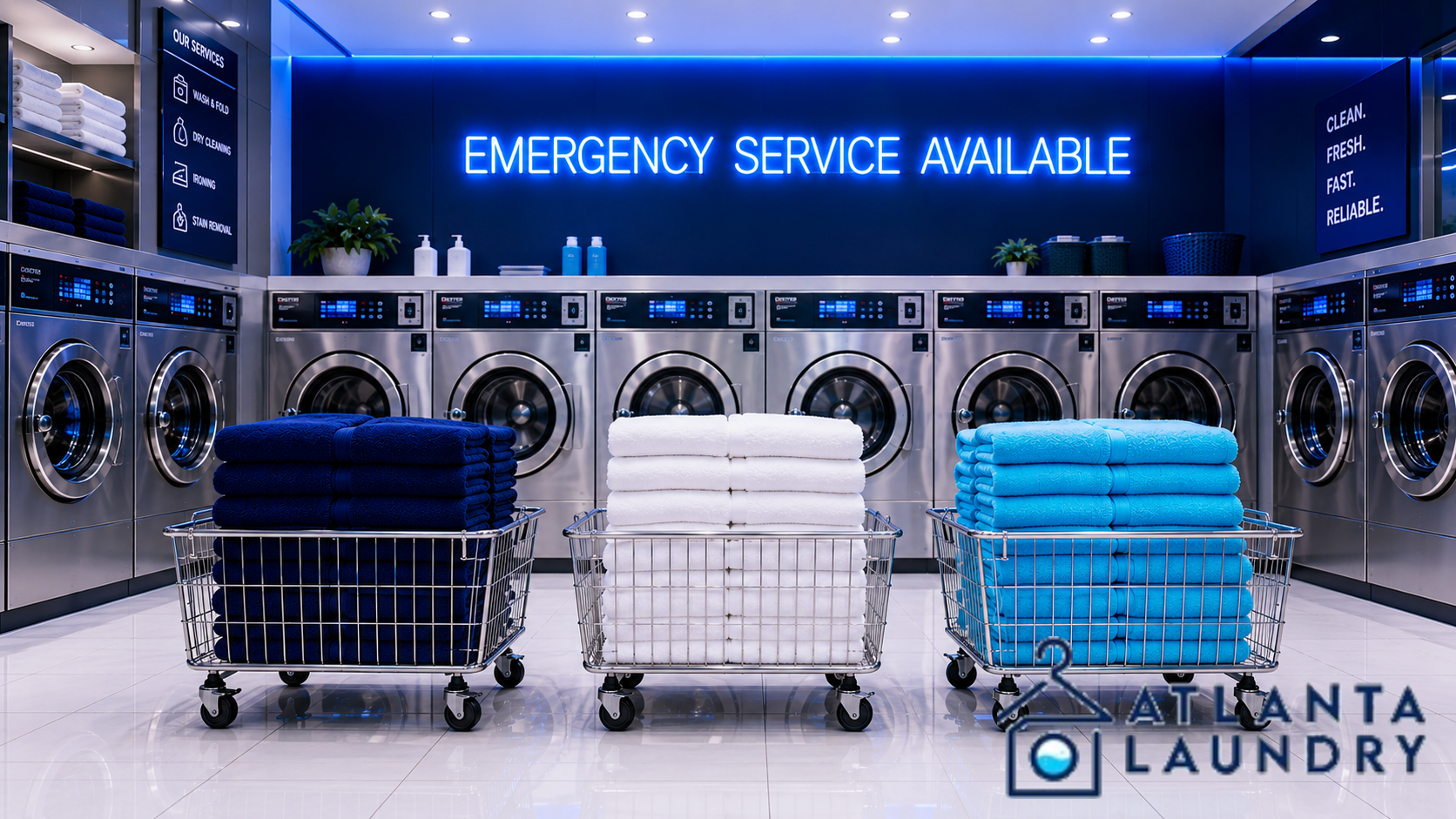 Emergency Commercial Laundry Service In Buford