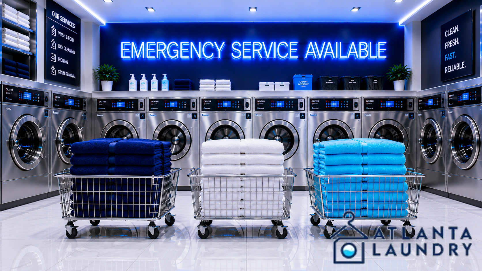 Emergency Commercial Laundry Service In Flowery Branch