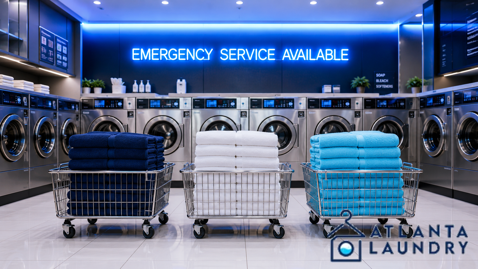 Emergency Commercial Laundry Service In Alpharetta