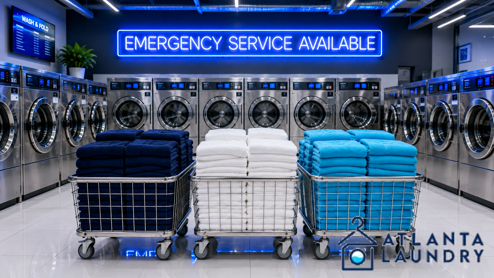 Emergency Commercial Laundry Service In Marietta
