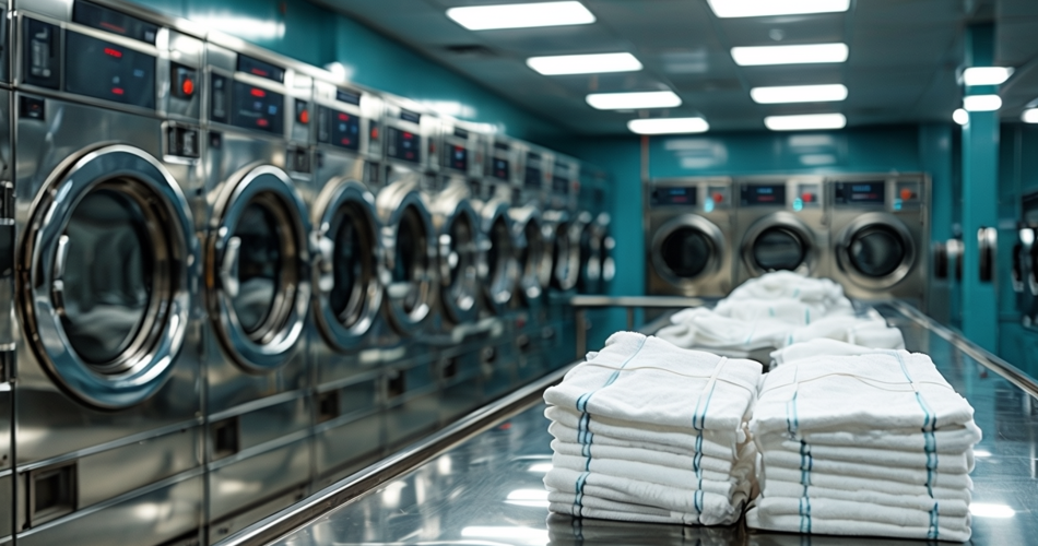 Commercial Laundry Service In Hotel District, Atlanta