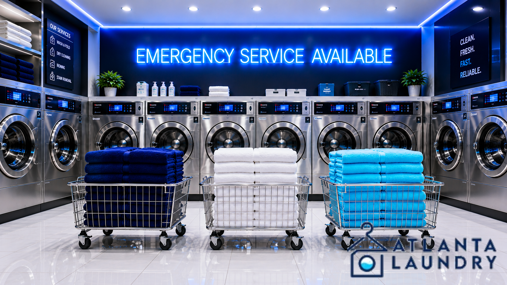Emergency Commercial Laundry Service In Decatur