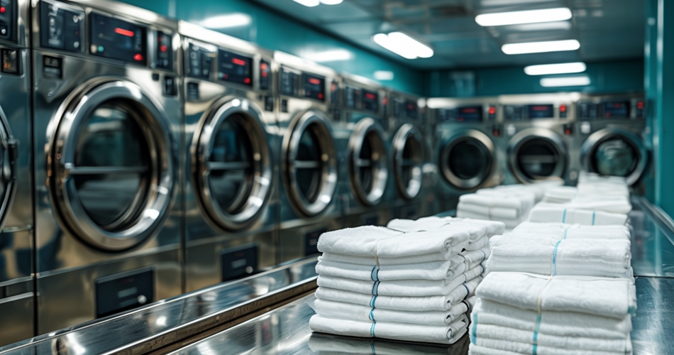 Commercial Laundry Service In Peachtree Center, Atlanta