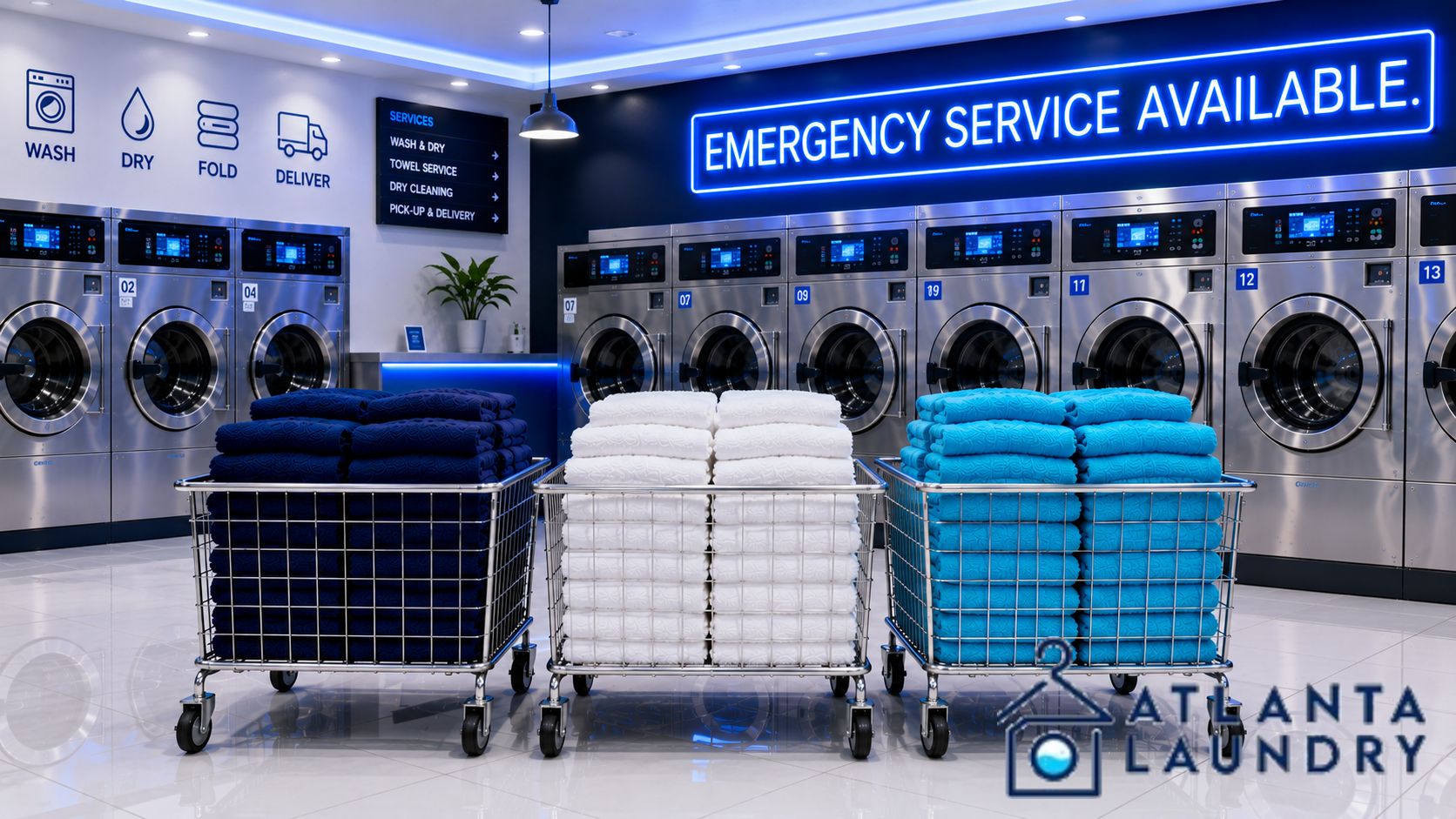 Emergency Commercial Laundry Service In Woodstock