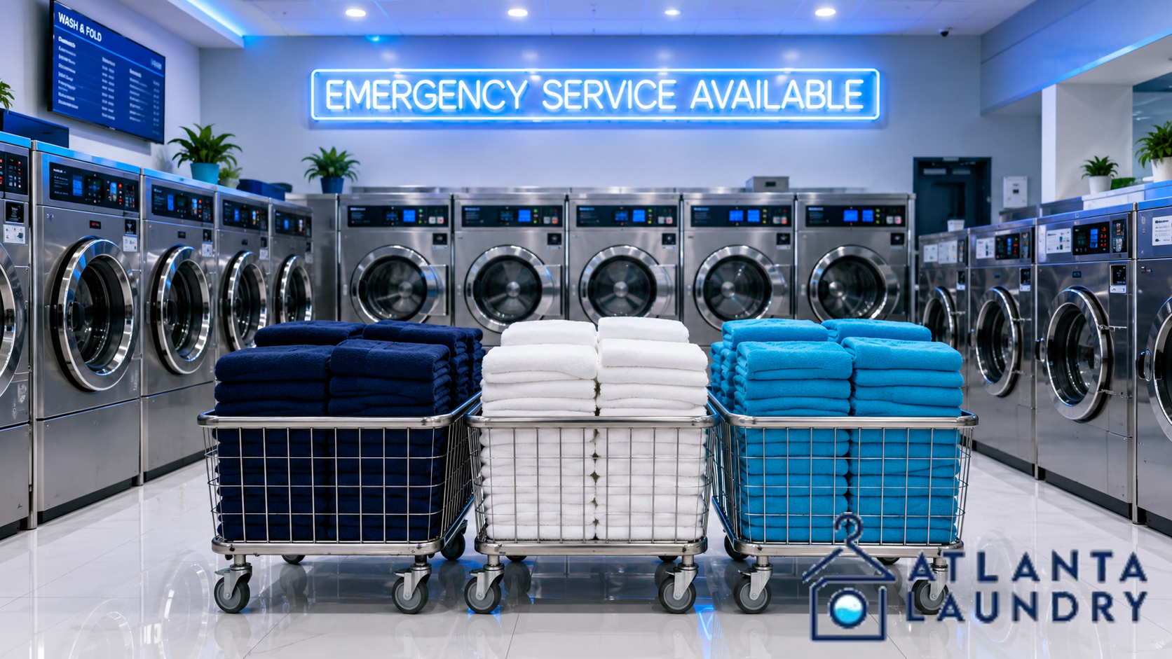 Emergency Commercial Laundry Service