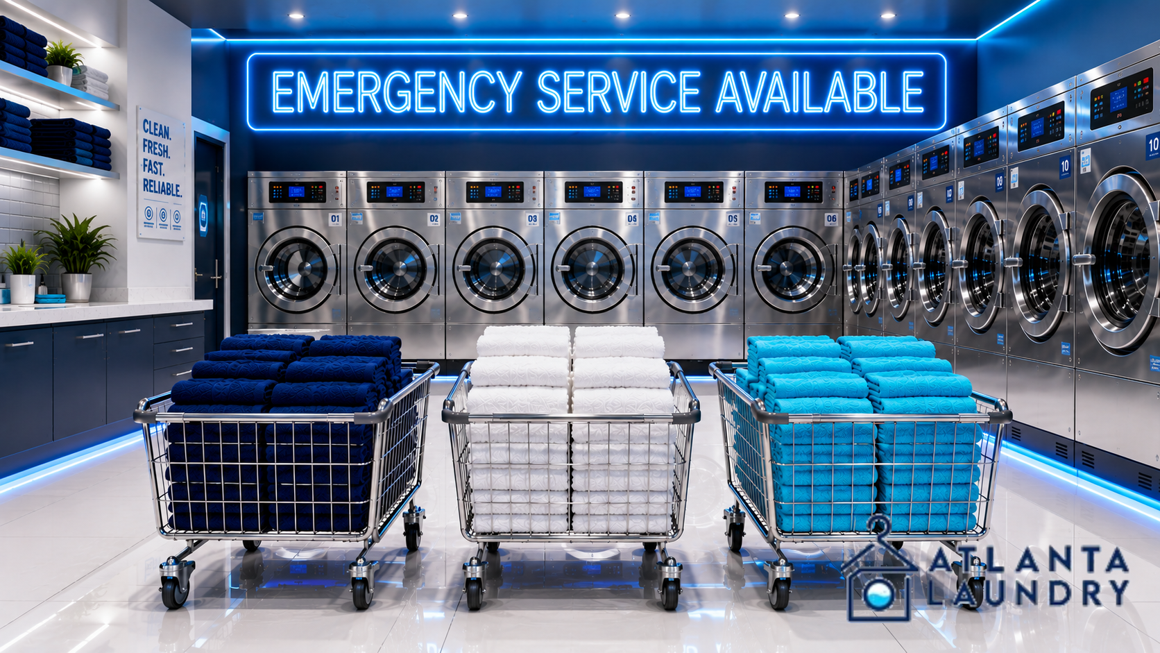 Emergency Commercial Laundry Service In Cascade Heights, Atlanta