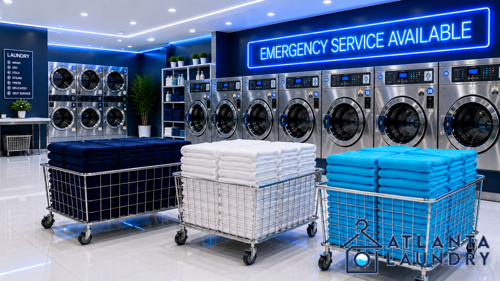 Emergency Commercial Laundry Service In Vinings